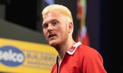 Benjamin Drue Reus podczas World Cup of Darts 2023