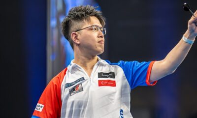 An-Sheng Lu podczas World Cup of Darts 2024