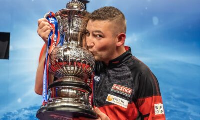 Nathan Aspinall podczas World Matchplay 2023