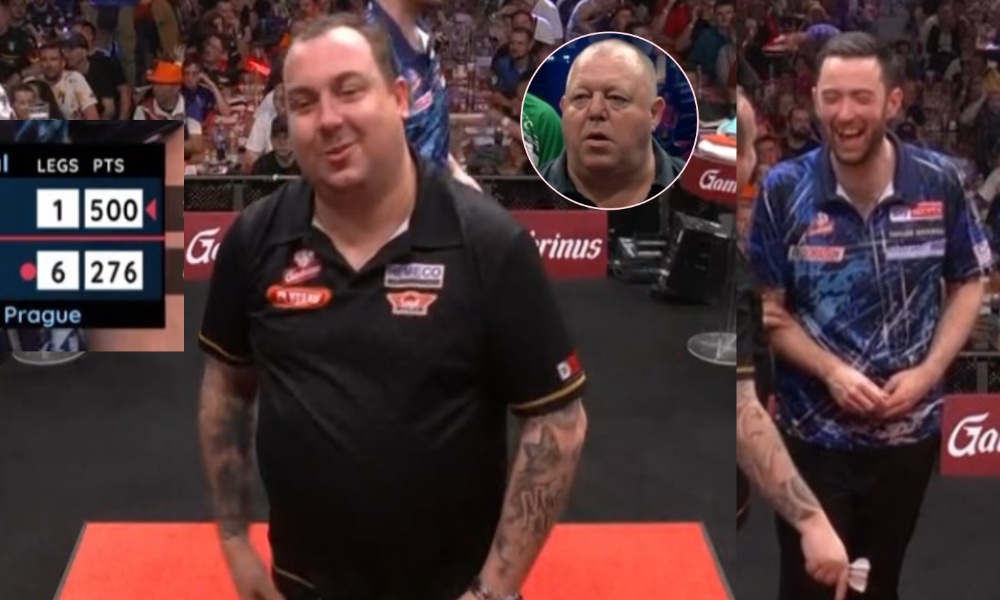 Kim Huybrechts, Luke Humphries, Mervyn King