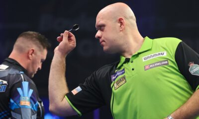 Michael van Gerwen i Daryl Gurney, World Grand Prix 2024