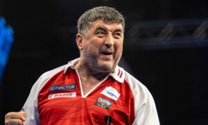 Mensur Suljovic, World Cup of Darts 2024, PDC