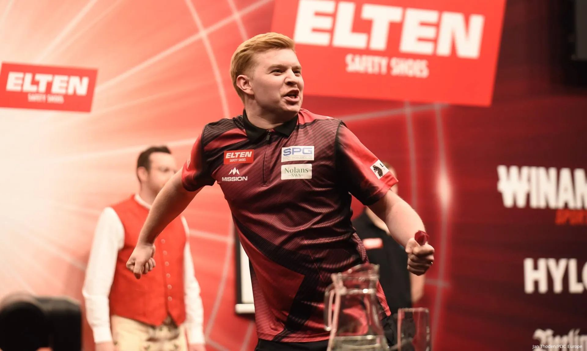 Cam Crabtree podczas European Touru