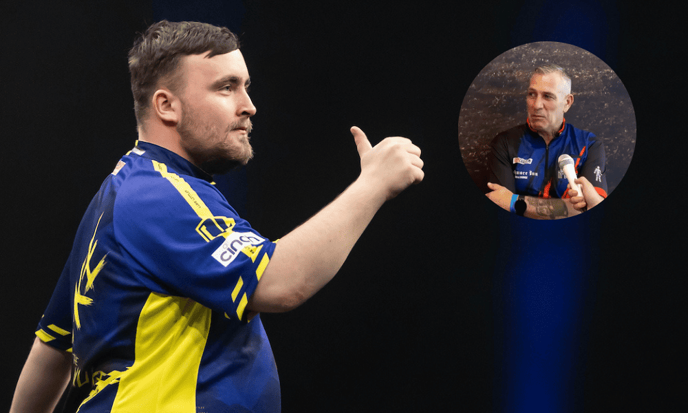 Luke Littler Premier League 2025 Neil Duff
