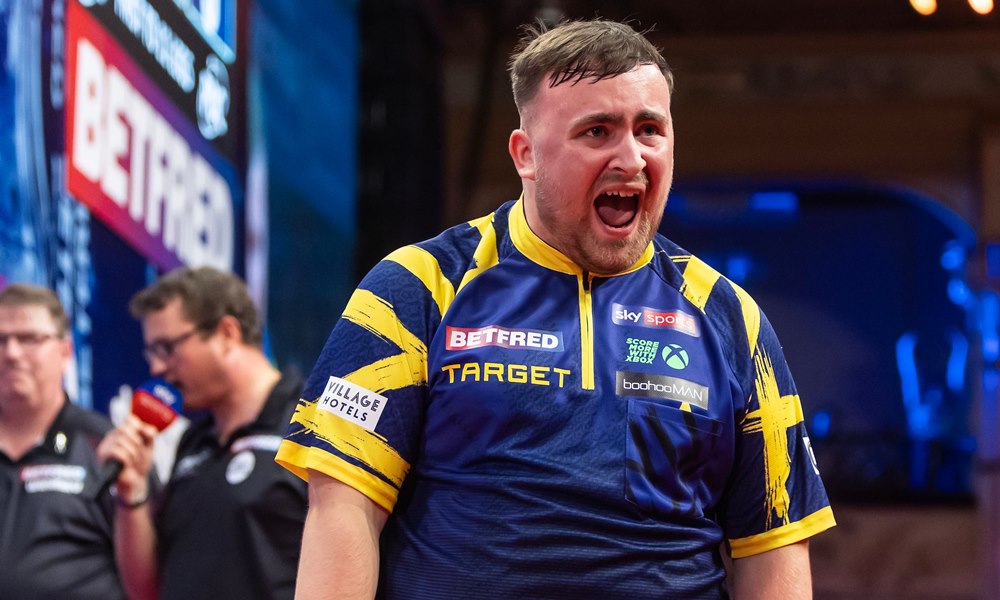 Luke Littler (fot. Taylor Lanning / PDC)