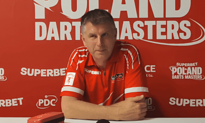 Krzysztof Ratajski Superbet Poland Darts Masters, dzień 2. - konferencja prasowa