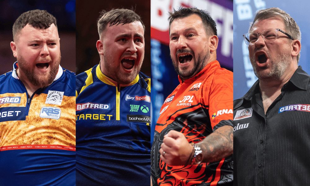 Josh Rock, Luke Littler, Jonny Clayton, James Wade, World Matchplay 2025