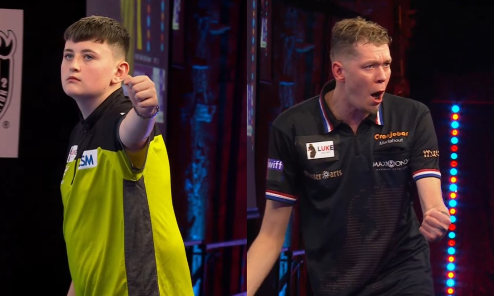 Mistrzostwa świata WDF 2025, Mitchell Lawrie i Jimmy van Schie