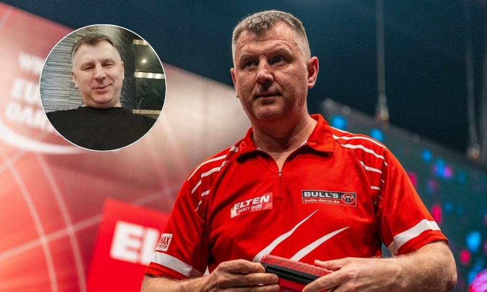 Krzysztof Ratajski, German Darts Championship 2025, Weszło w tarczę