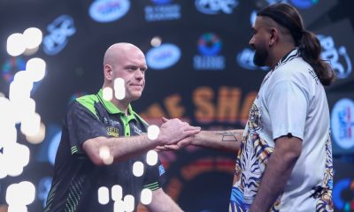 Saudi Arabia Darts Masters 2026, Michael van Gerwen Nitin Kumar