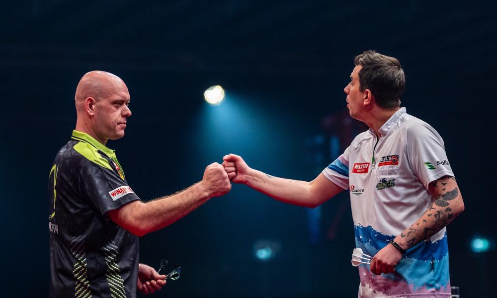 Van Gerwen i Unterbuchner European Darts Grand Prix 2026