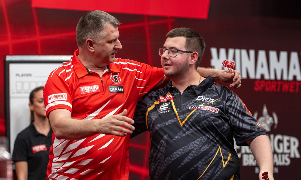 European Darts Open 2026, Krzysztof Ratajski i Sebastian Białecki