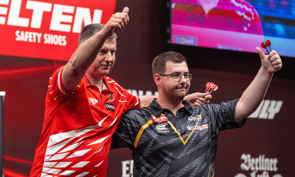 Krzysztof Ratajski i Sebastian Białecki, European Darts Open 2026
