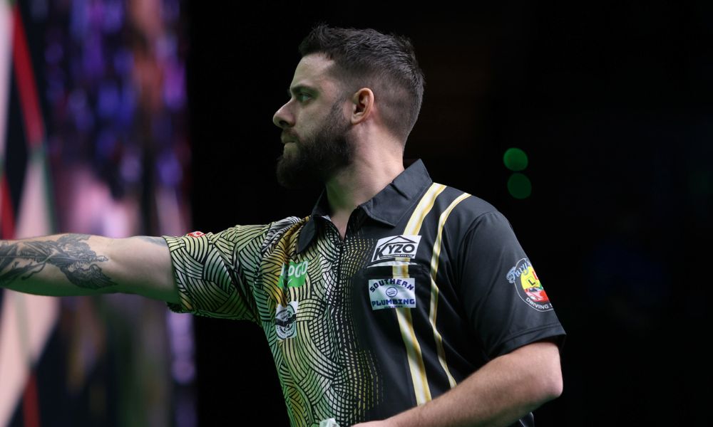 Brody Klinge, Australian Darts Masters 2025 vs Bunting
